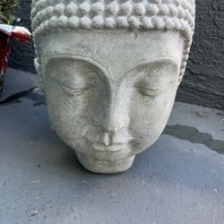 Cement Buddha Planter