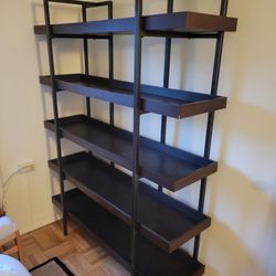 Sturdy Wooden Shelving Unit