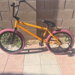 Kink BMX Bike Color Is Orange  Used 