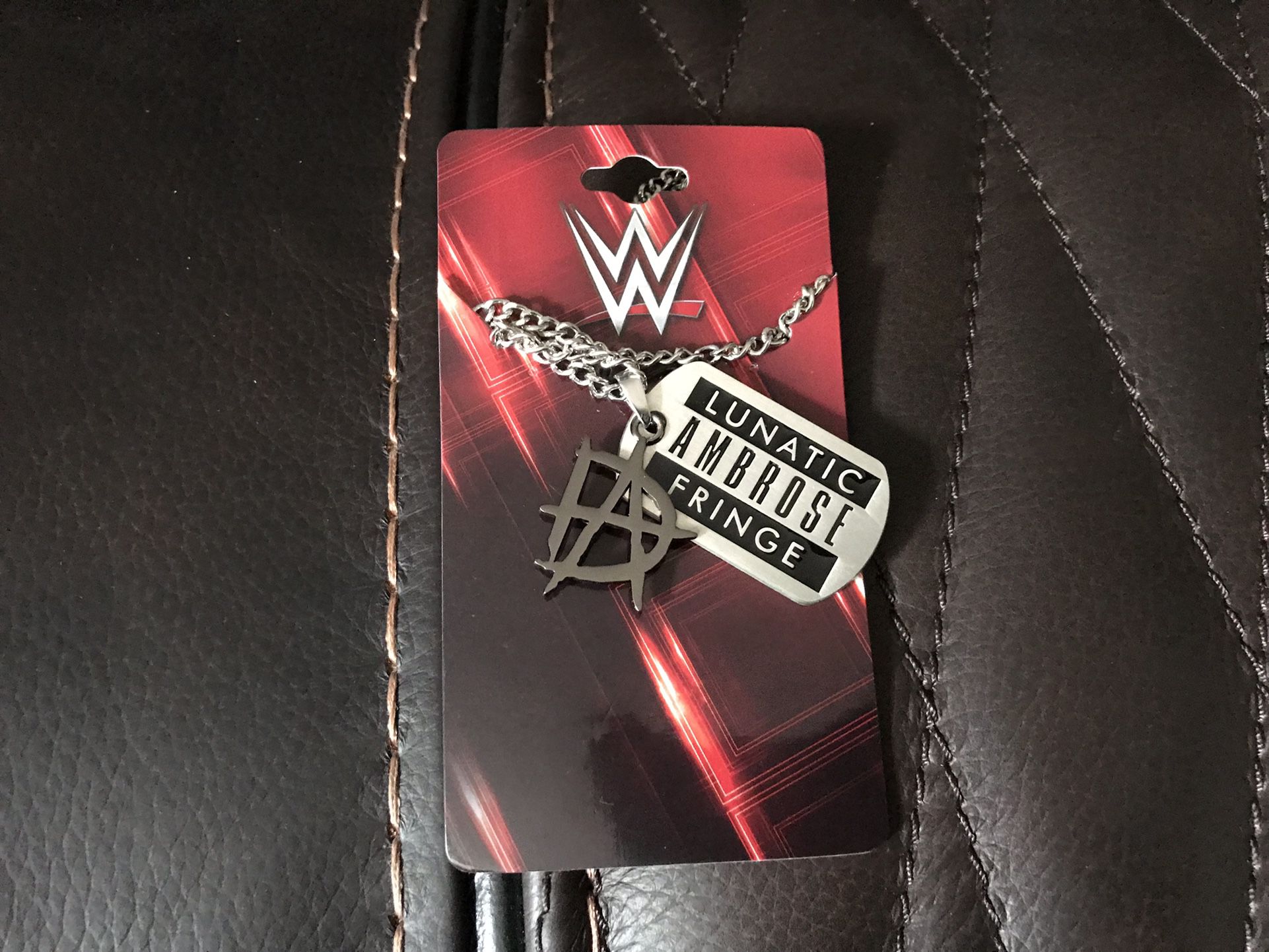 WWE Lunatic Ambrose Fringe Necklace