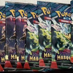 10 Pokemon Twilight Masquerade Packs