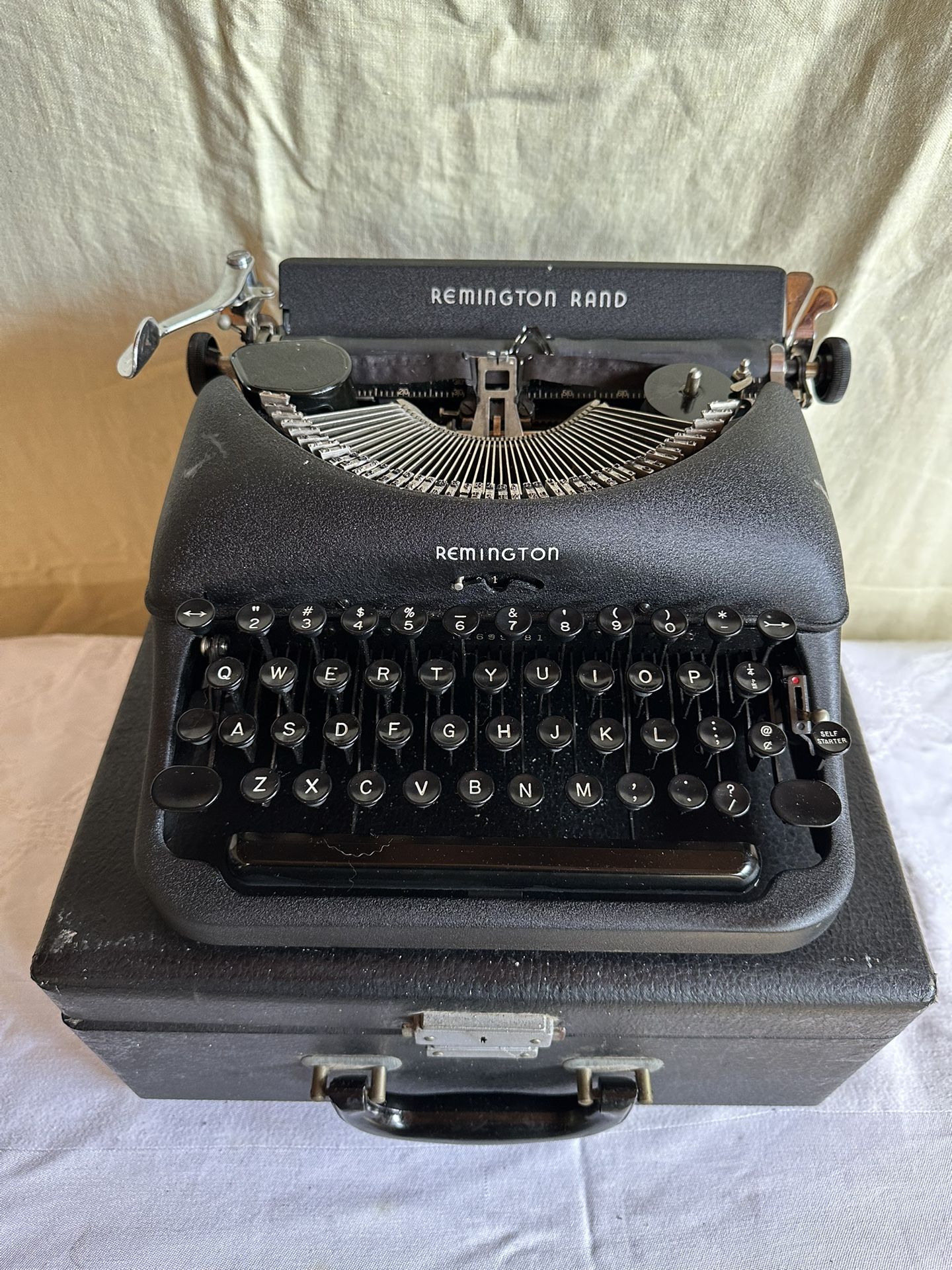 Antique Remington Rand Typewriter 