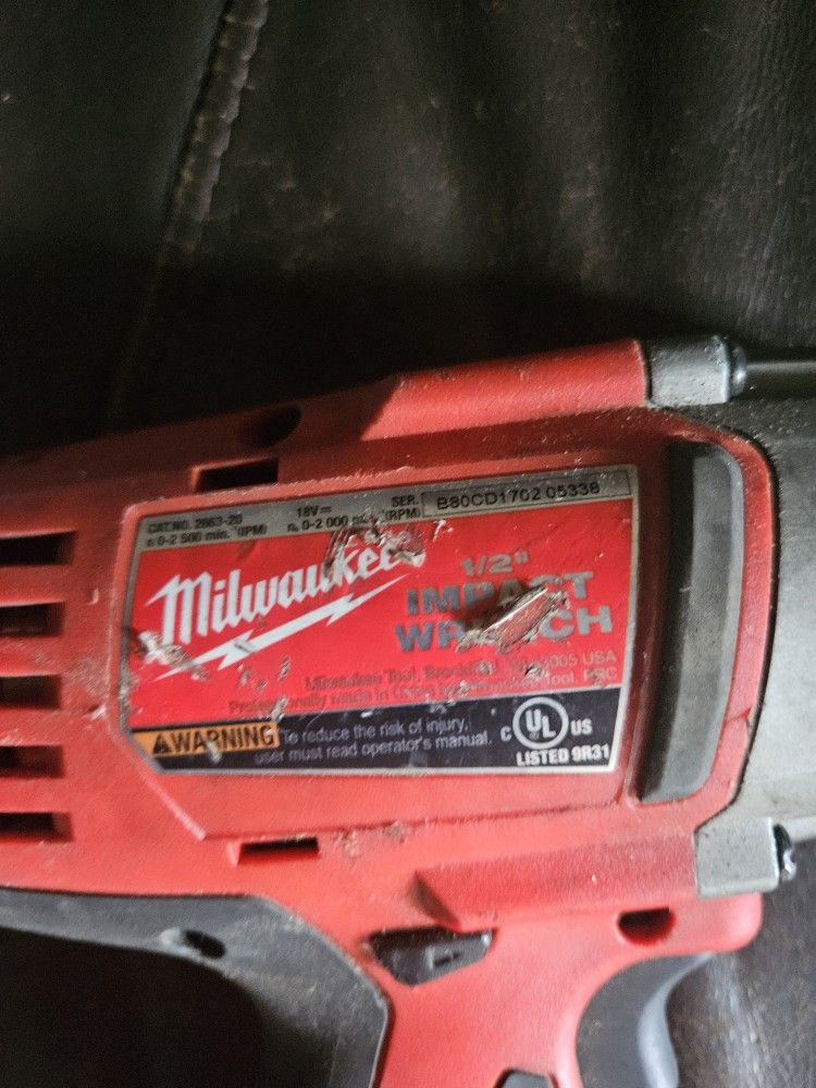 1/2 Impact Wrench Used (Usada)