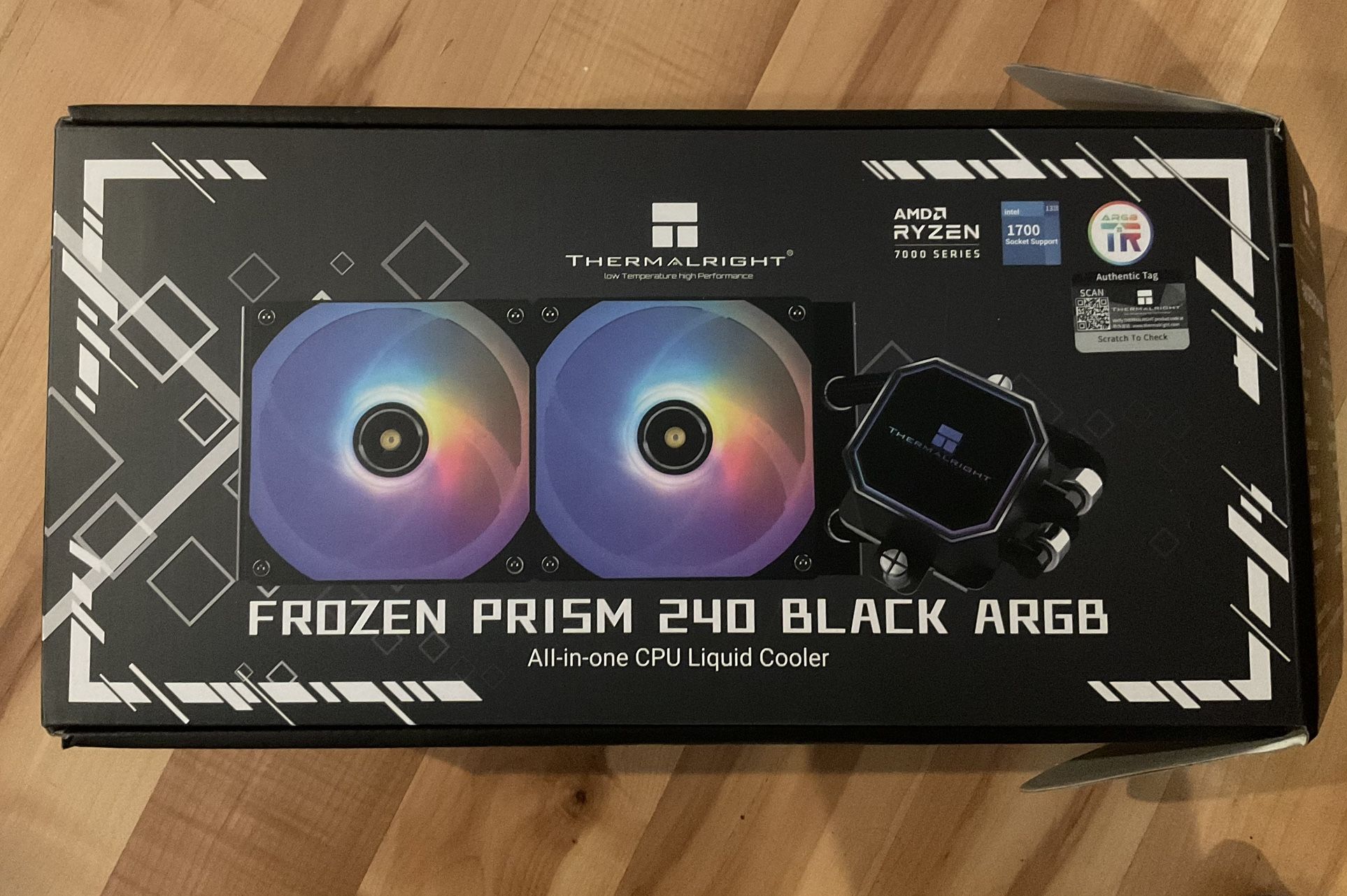 AIO Cooler Frozen Prism 240 RGB