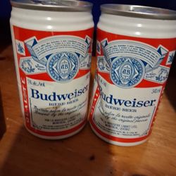 Budweiser Cans And Fastfair Coosey 