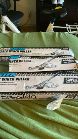 Heavy Duty Cable Winch Pullers 