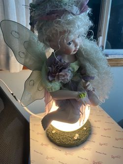 Heirloom Fairy doll lamp