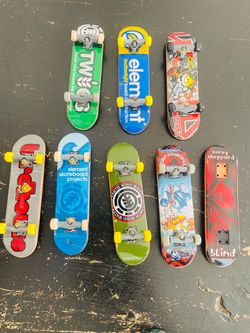 Lot of 8 Tech Deck Fingerboards