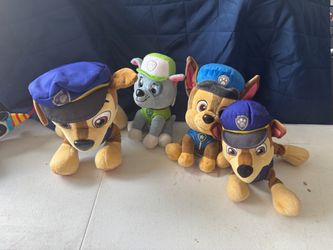 Paw patrol plush lot