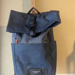 Timbuk2 Roll Top Backpack Laptop Commuter Travel School Bag Black
