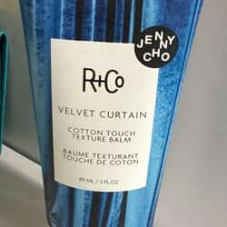 Brand New R+Co Velvet Curtain Cotton Touch Texture Balm