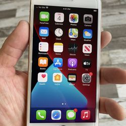 iPhone 8 Plus UNLOCKED W/ New Tempered Glass Screen Protector And Charger 