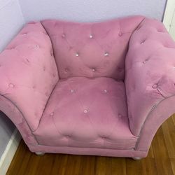 Pretty In Pink Girls Chair