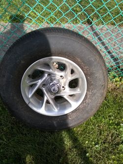 15" rims and tires off of E-150 van