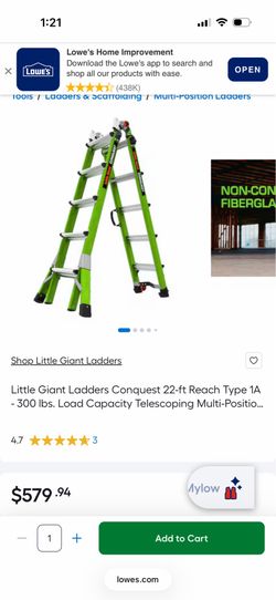 Little giant ladder