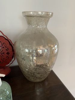 Mercury glass flower vase Pottery Barn