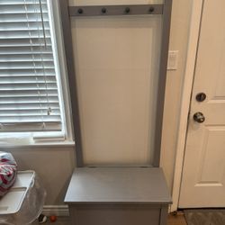 IKEA Coat Rack With Storage