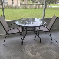 Patio Table and chairs