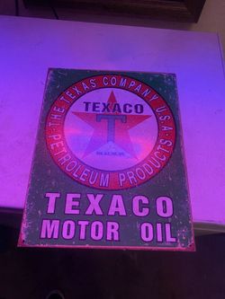Texaco Sign
