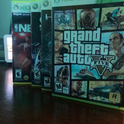 Xbox Games (with case)