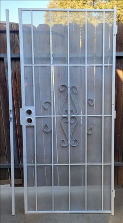 Security Door. 36"×80". Very Good Condition Condition.
