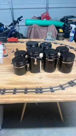 Canister set black