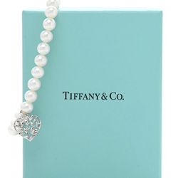Paloma Picasso® Olive Leaf Pearl Heart Bracelet from Tiffany & Co