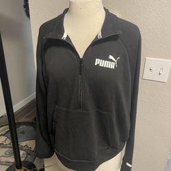 Puma Brand Half Zip Jacket 