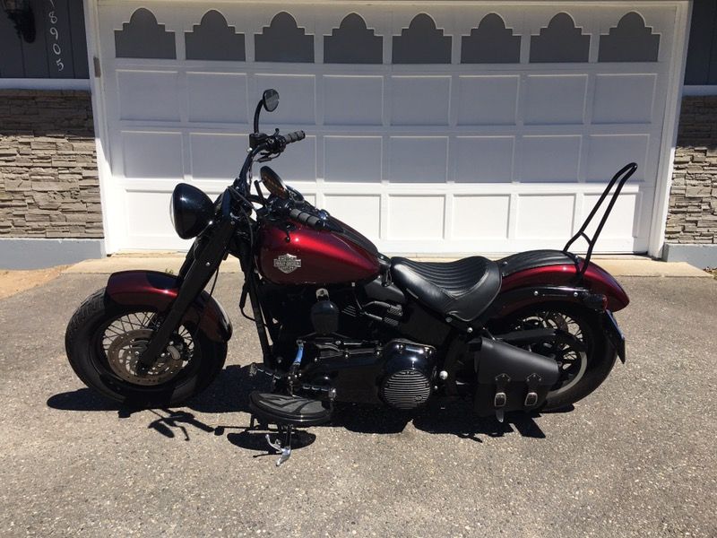 2014 Harley Davidson FLS Softtail Slim (blackout)