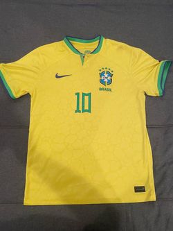 Nike Men's Brazil Home Stadium Jersey 22/23 #10 Neymar Jr. (1:1) XL