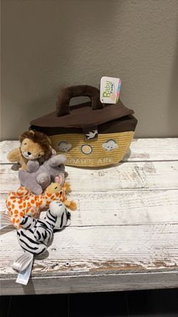 Baby Talk Noah's Ark Plush Toy Set