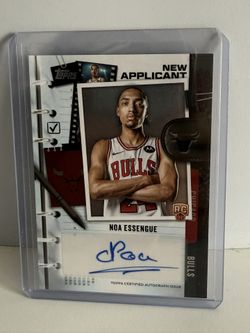 2025-26 Topps Flagship Noa Essengue Rookie Auto