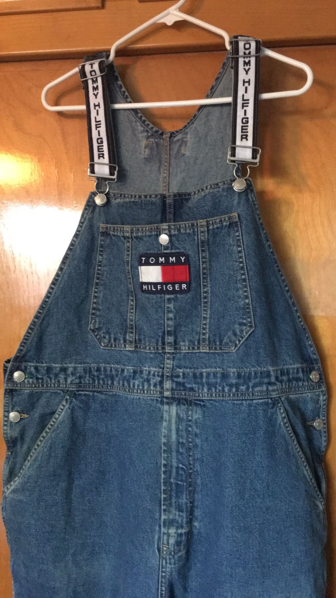 Tommy Hilfiger vintage overalls size large in men’s vintage 90s excellent condition