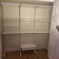 Adjustable Shelving Unit (74 “ X 73.5”) 