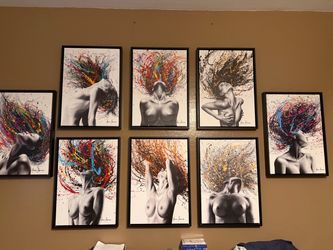 Ashvin Harrison 8-Piece Framed Canvas Gallery Wall Set