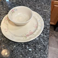 Tea Rose Complete Dinner Set