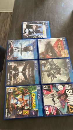 PS4 games