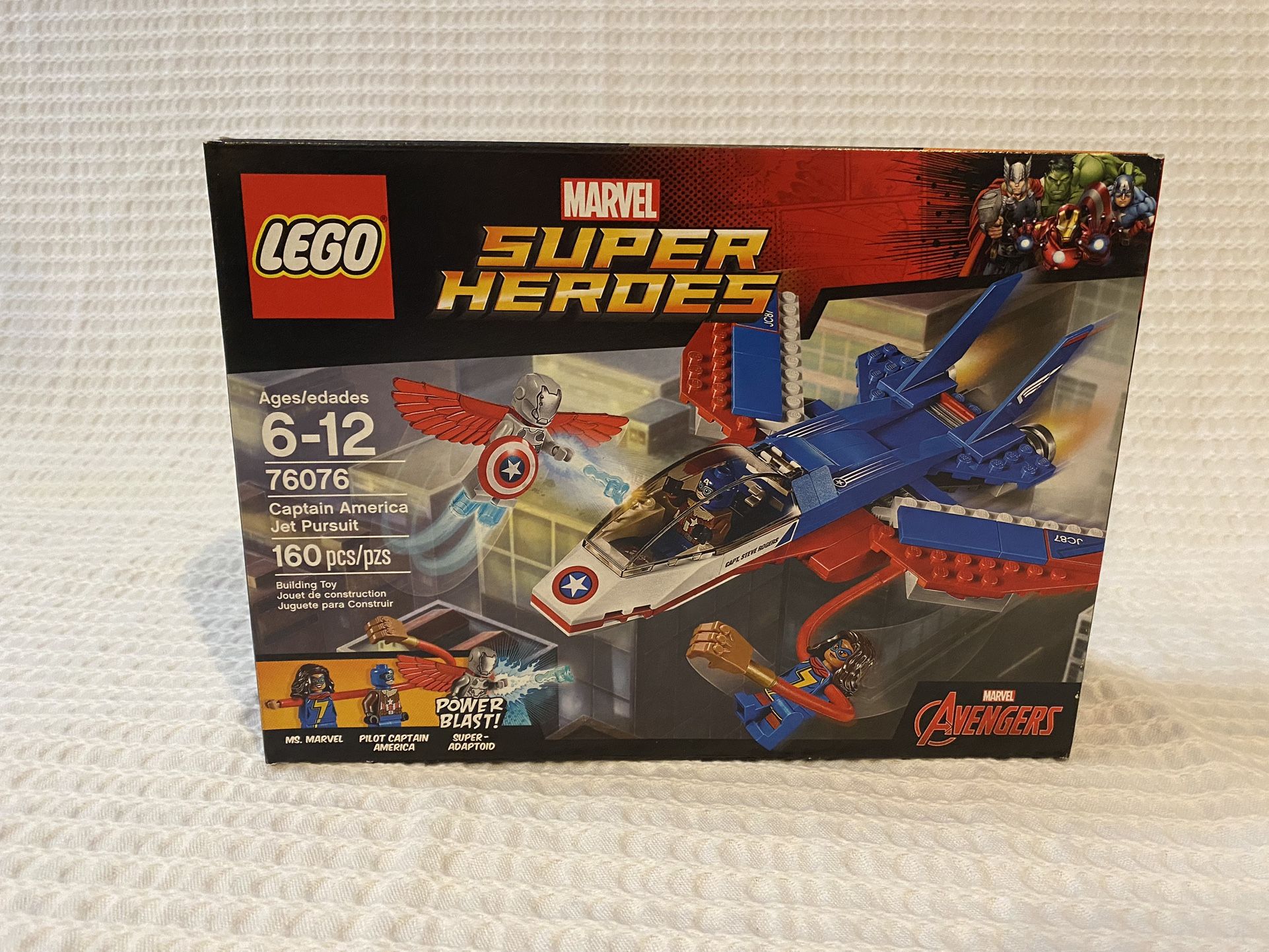 LEGO Marvel Super Heroes Captain America Jet Pursuit