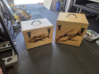 Wooden Tackle Box