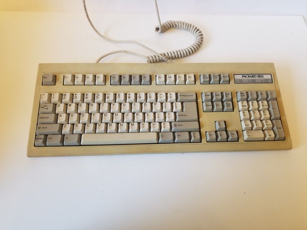 Packard Bell vintage keyboard