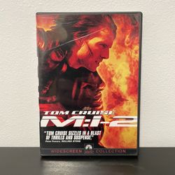 Mission Impossible 2 DVD Movie Tom Cruise MI2 Widescreen 2000