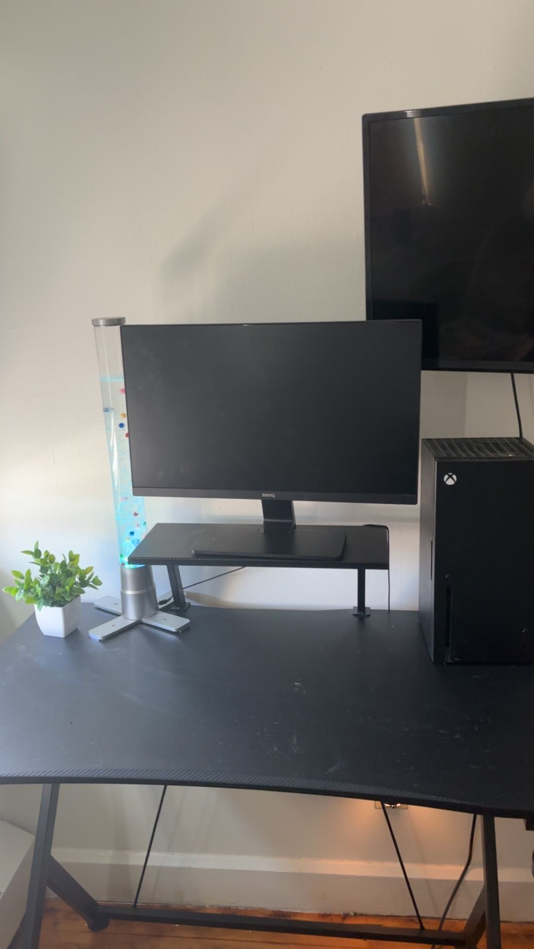 Gaming Desk And Monitor