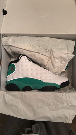 Lucky green air Jordan 13s