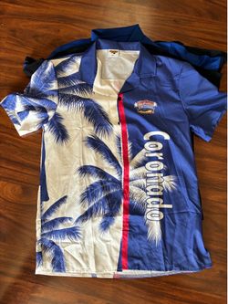 Silver Strand Half Marathon Coronado Button Down Camp Shirt