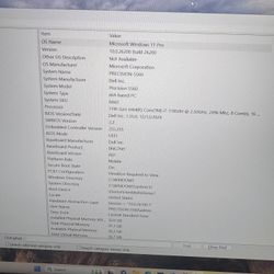 Selling Dell precision 5560 Laptop 