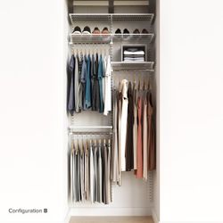 Elfa Classic 3' Closet Kit
