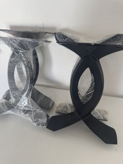 4 Metal Bench Legs for weekend diy project