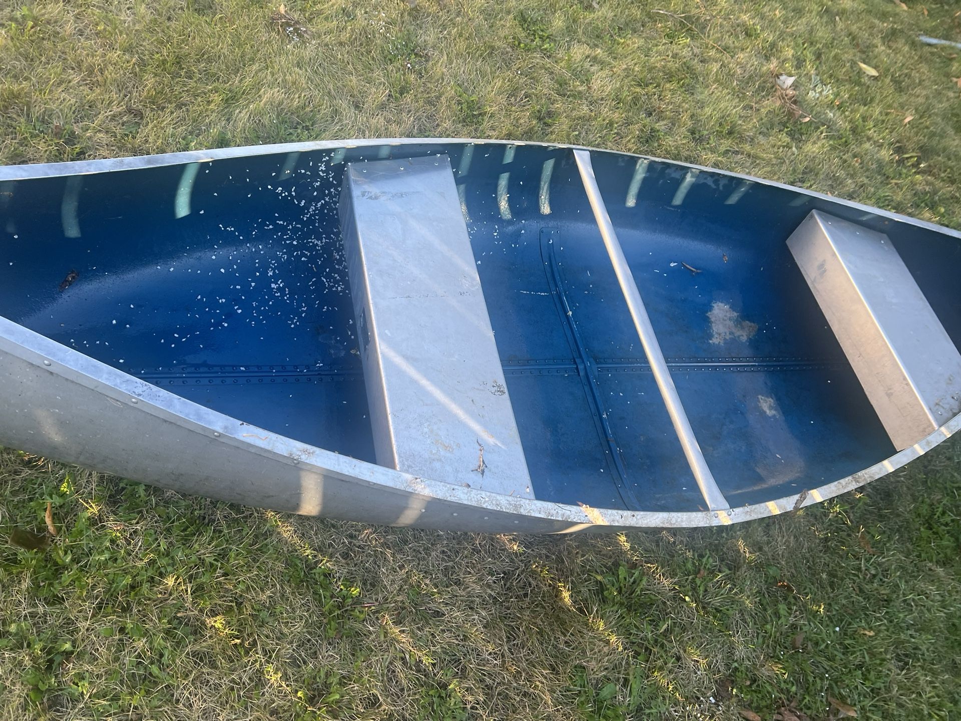 Smoker-craft Silver Dark blue From The Inside