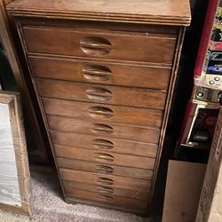Sheet Music Cabinet From The 1940