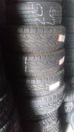 265/70/18 bridgestone duelers